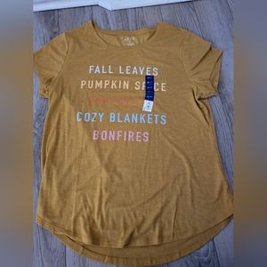 Fall graphic Tshirt